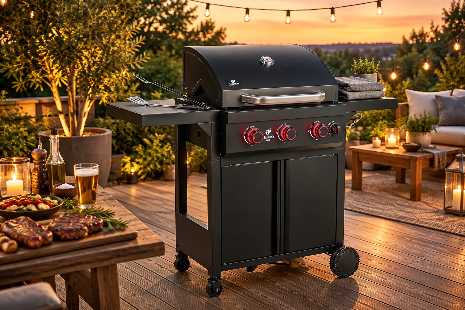 Grill gazowy Heron 3.1